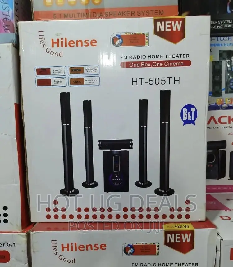 5.1 Globalstar Home Theatre System With Deep Bass Sound
