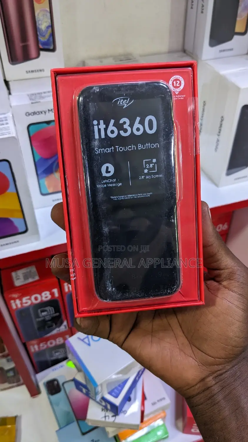 New Itel it6360 Black