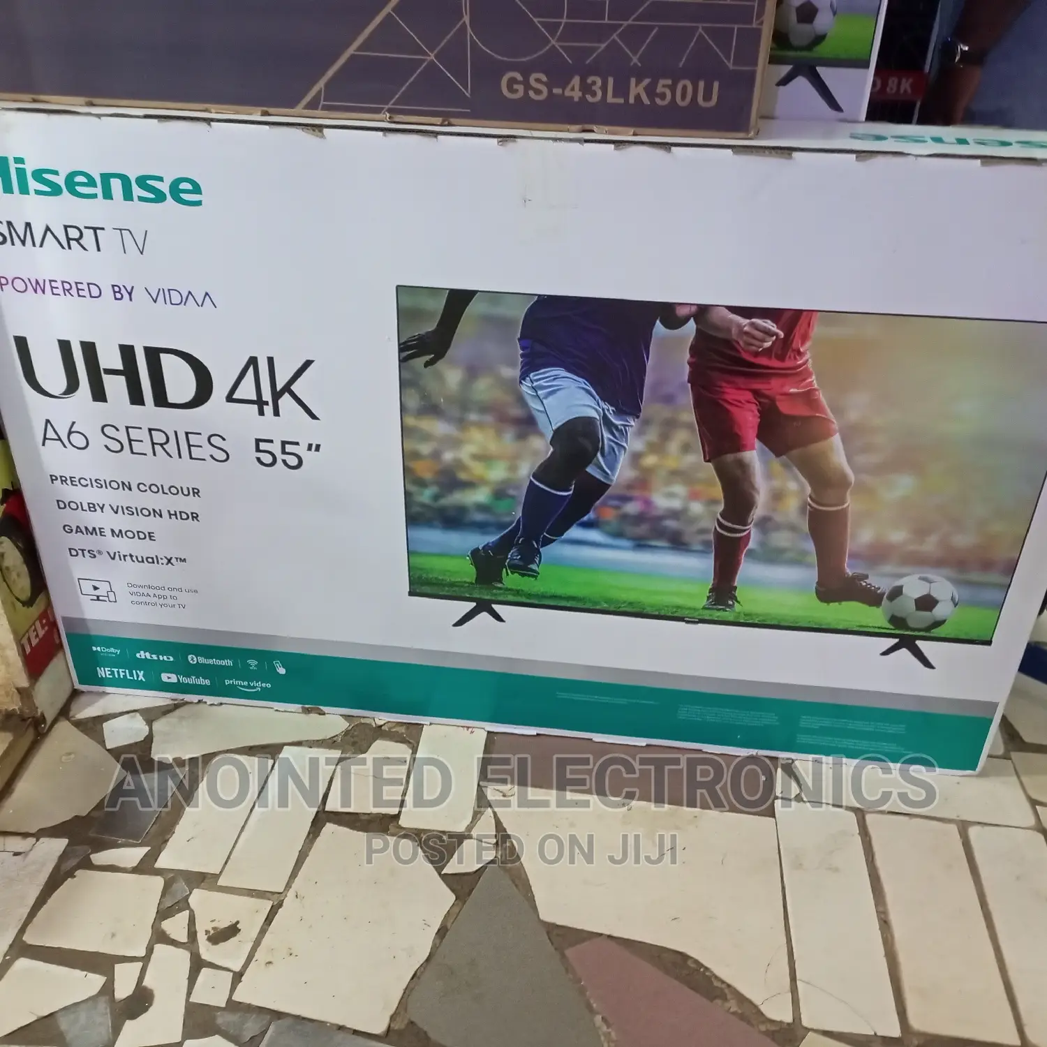 Hisence 55" A6 Series Available