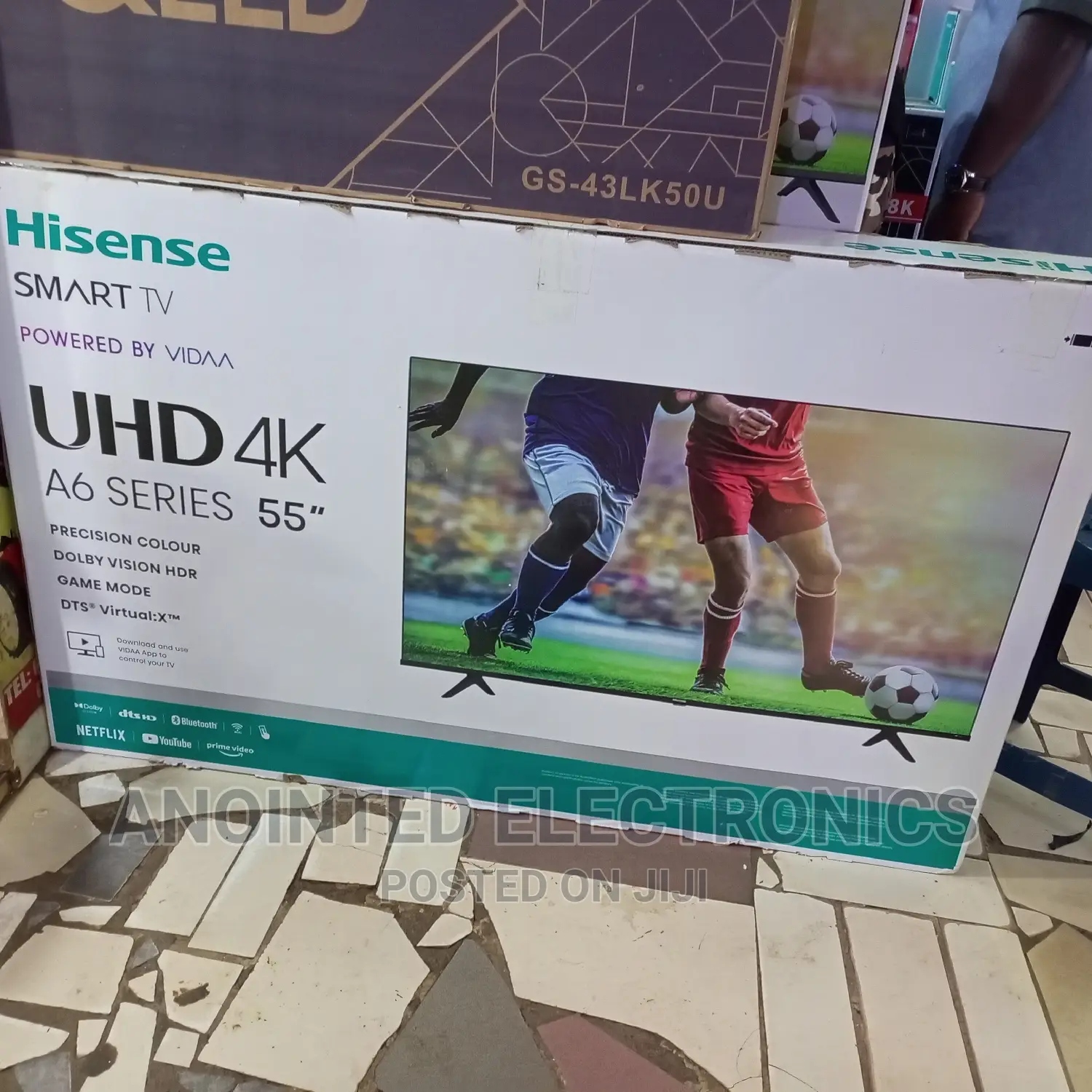 Hisence 55" A6 Series Available