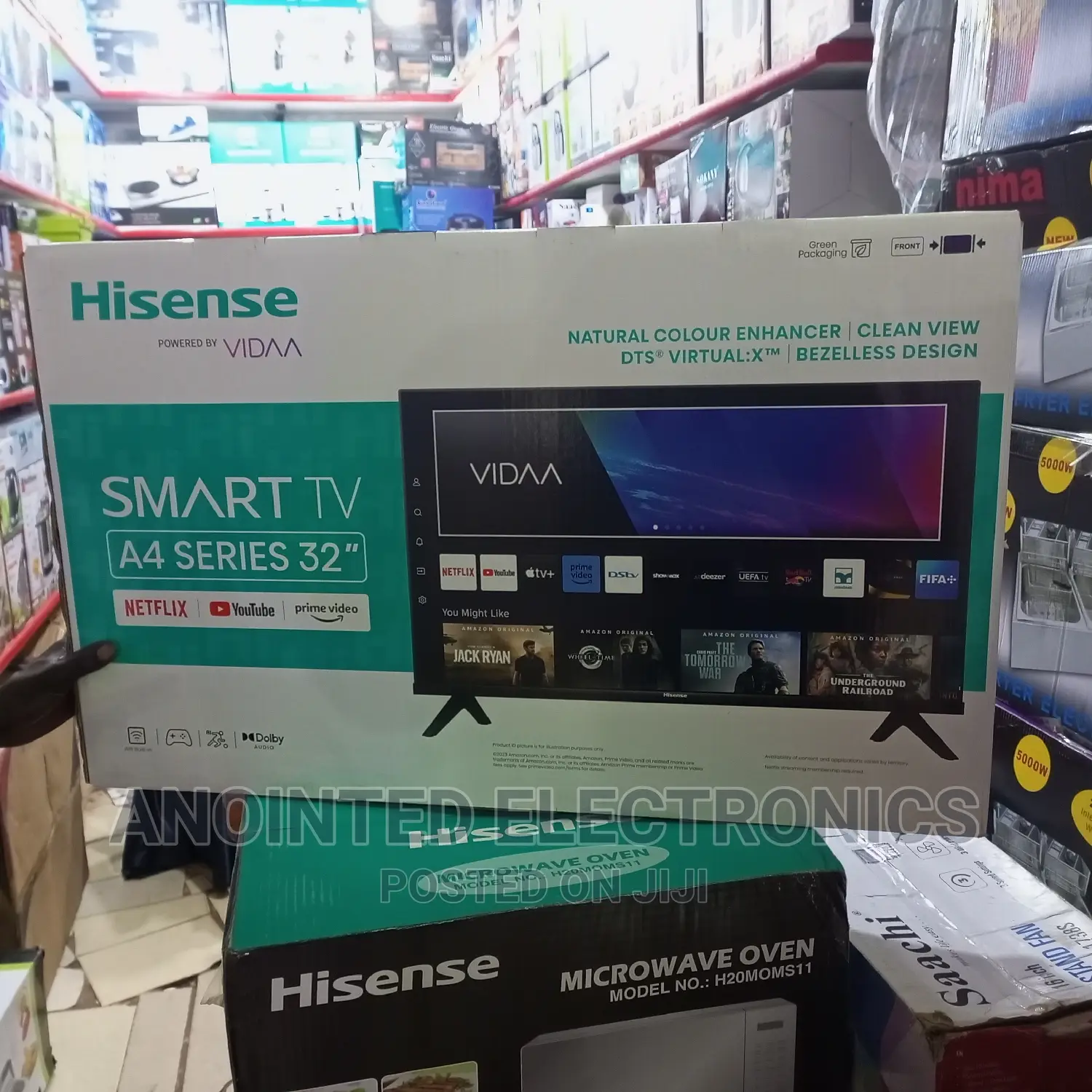 Hisence 32" Smart With Free to Air