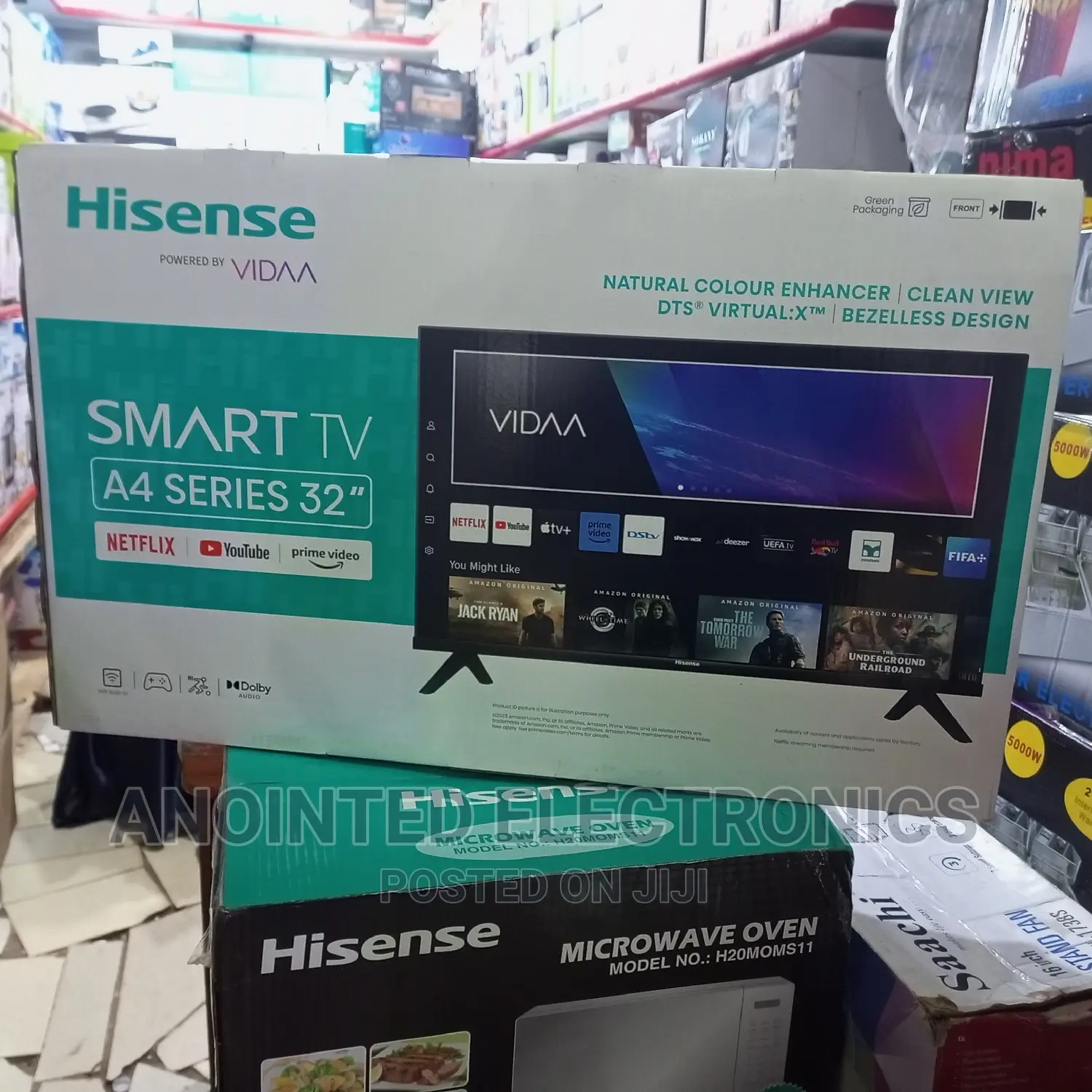 Hisence 32" Smart With Free to Air
