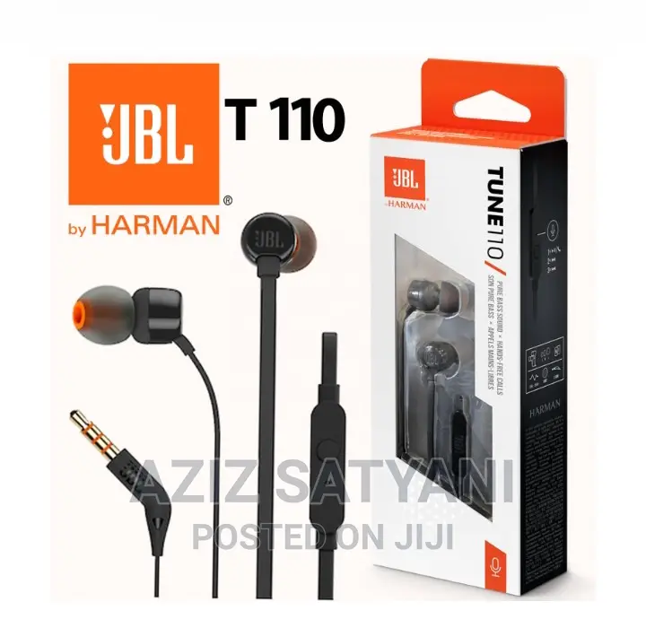JBL Tune 110 Original Earphones Harman Kardion