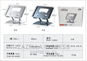 Laptop Stand Desk, Aluminum Adjustable Height Computer Alloy