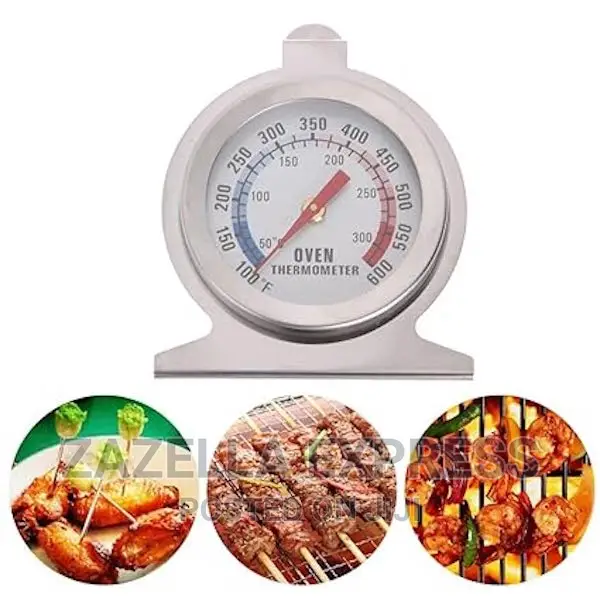 Stainless Steel Temperature Oven Thermometer Gauge Kitchen