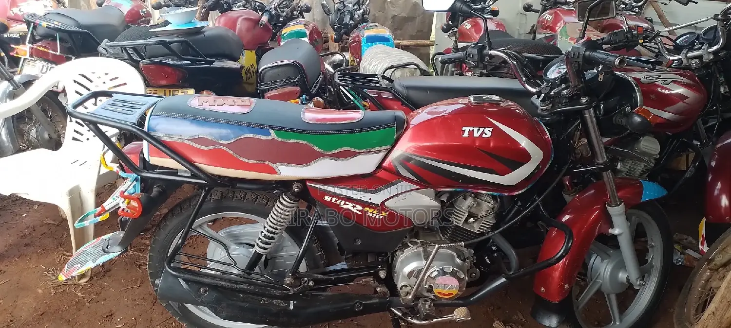 New TVS HLX 125 2023 Red
