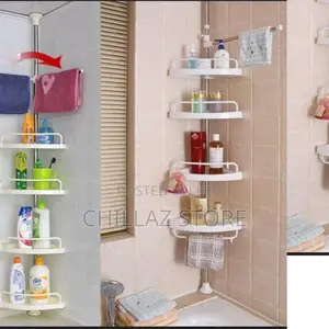 Corner Bathroom Shelf Rack.