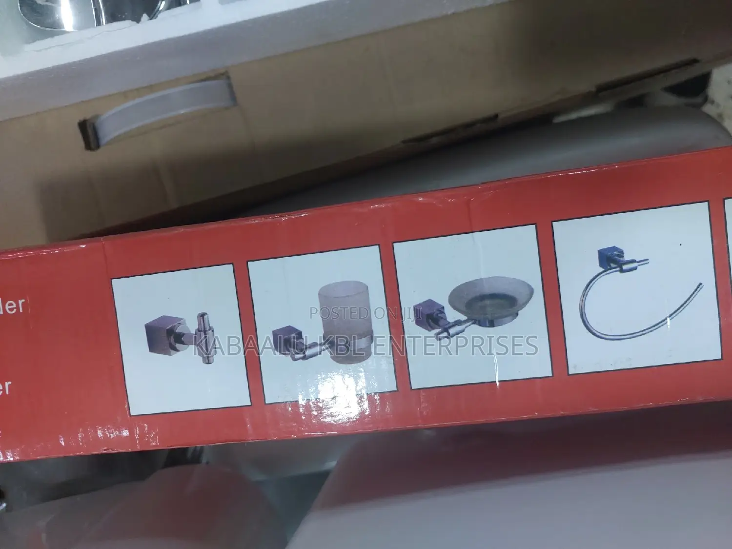 Bathroom Accessories Set/Kit (BRIMIX) With 7 Different Items
