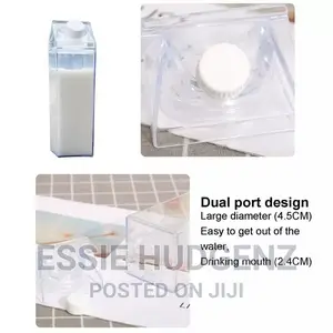 (500/1000)Mls Transparent Water Milk Bottle