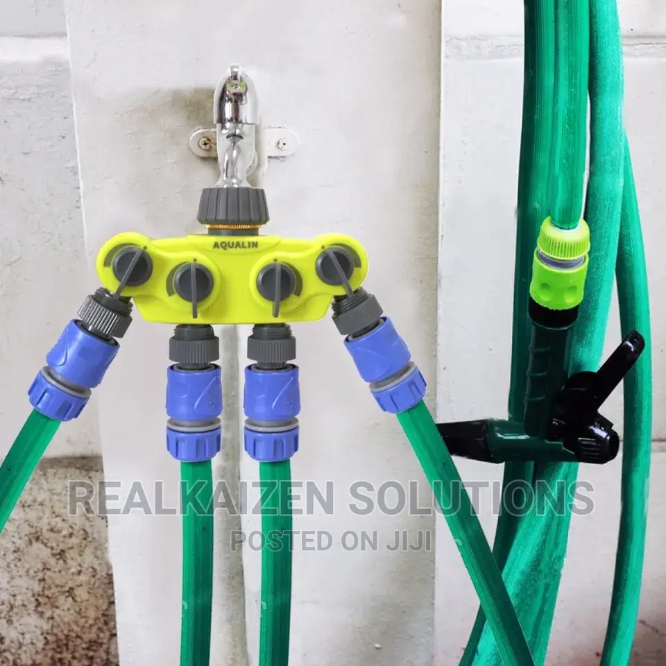 Brazil TRAPP 4-Way Garden Hose Splitter | Water Distributor