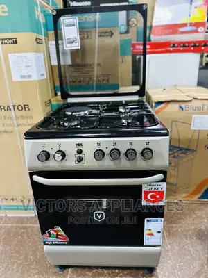 YES COOKER WITH 3gas and 1 Electric 60 by 60 Cm