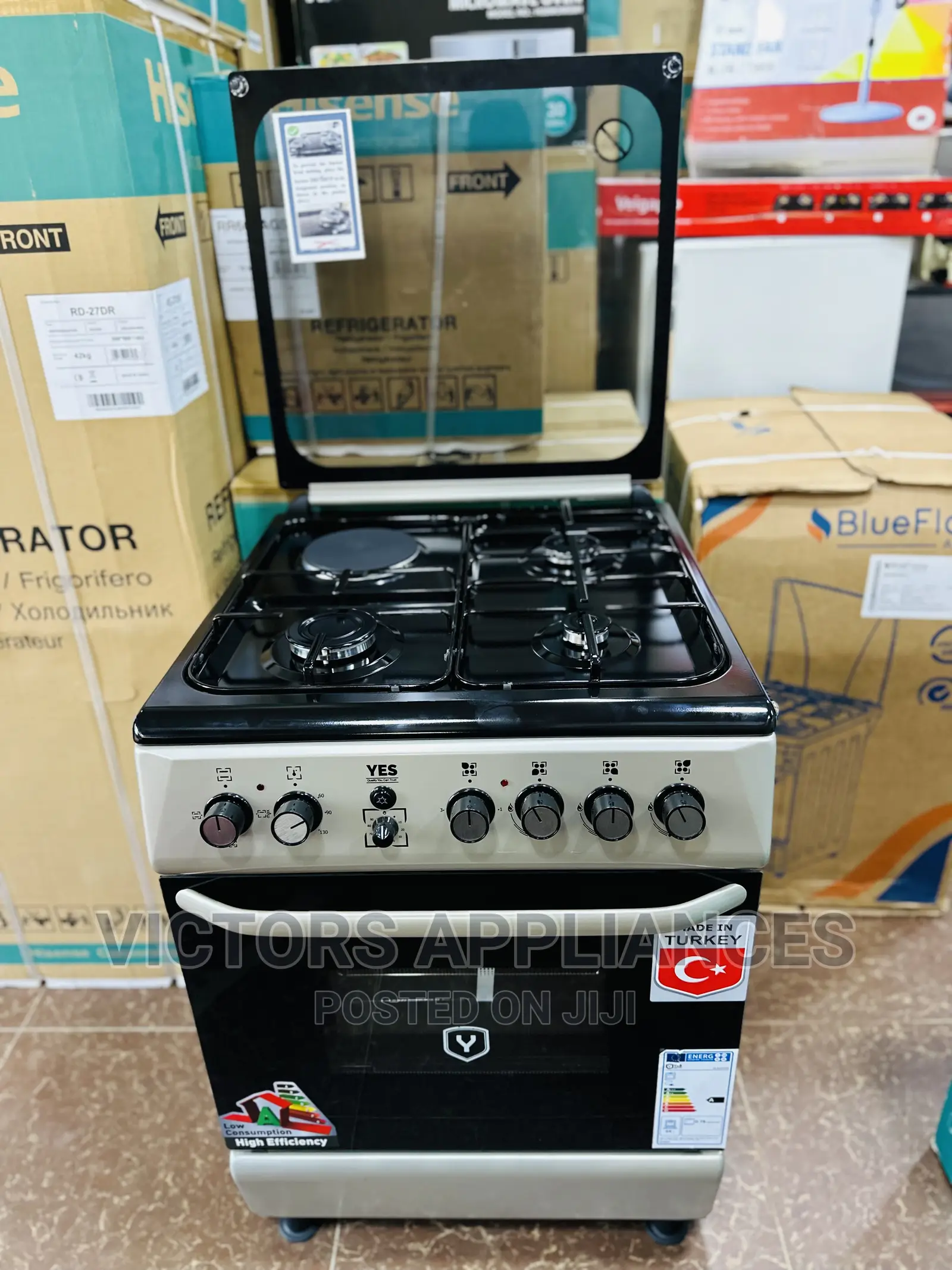 YES COOKER 3GAS 1ELECTRIC 60*60cm Made in Turkey
