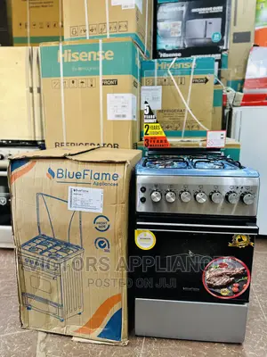 3gas 1electric Blueflame Cooker 50x60cm