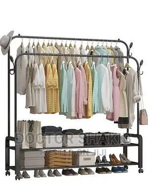 Clothing Rack With Wheels