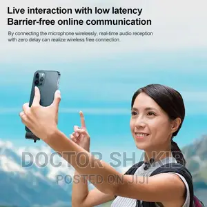 3 in 1 Noise Reduction Lavalier Mini Wireless Microphone
