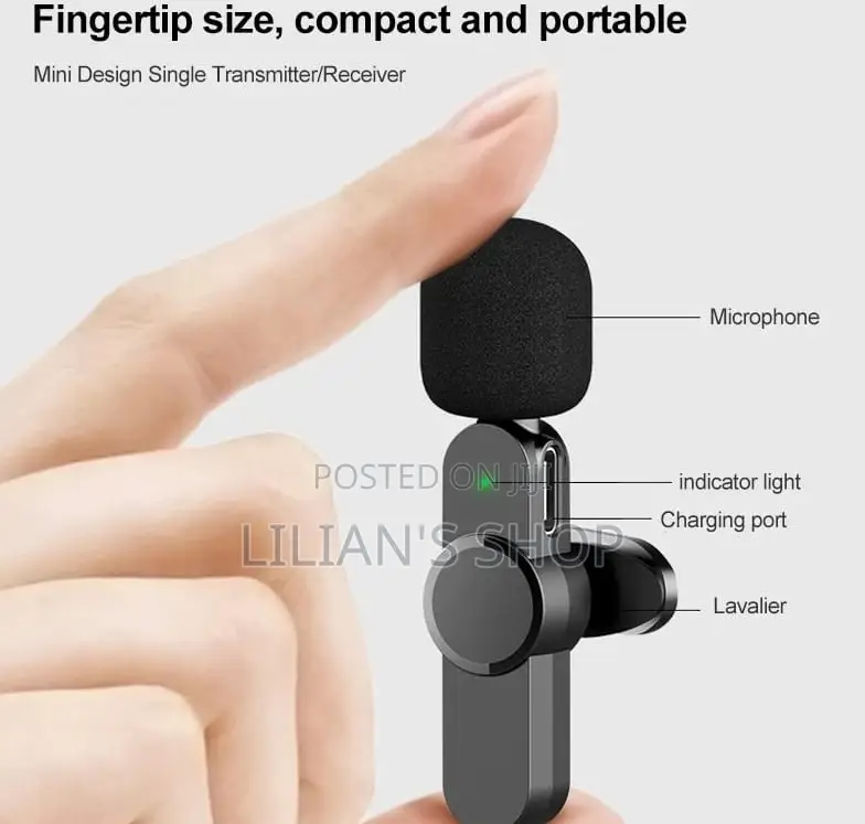 3 in 1 Noise Reduction Wireless Microphone