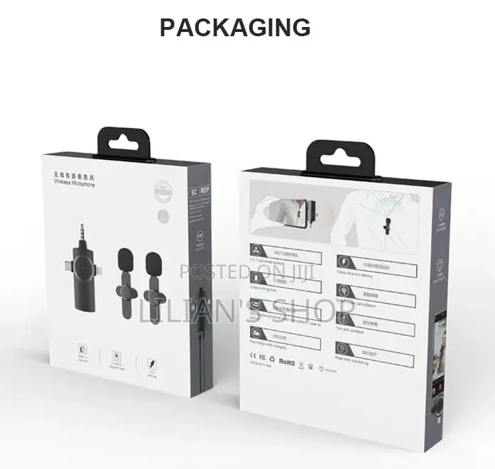 3 in 1 Noise Reduction Wireless Microphone