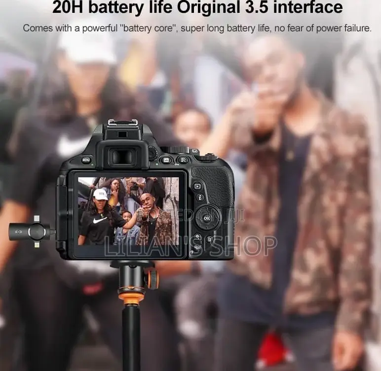 3 in 1 Noise Reduction Wireless Microphone