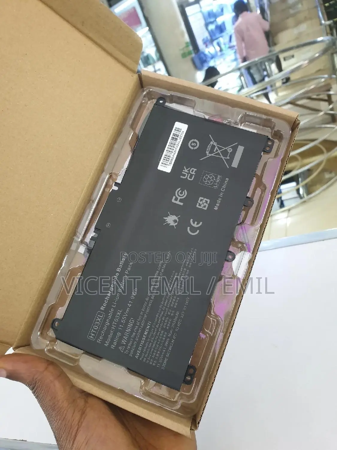 Hp Laptop Battery HT03XL for HP Pavilion 15-Cs 15-Cw 15-Cu