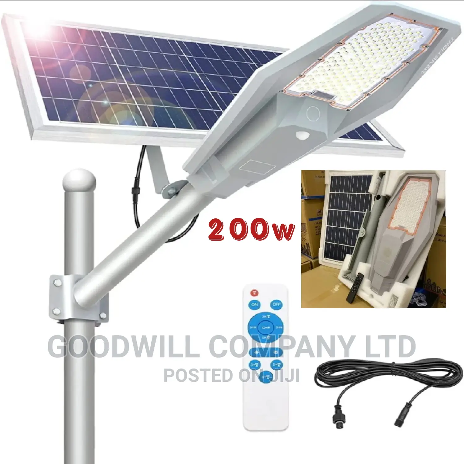 200w Solar Street Light Class A in Central Division - Electrical ...