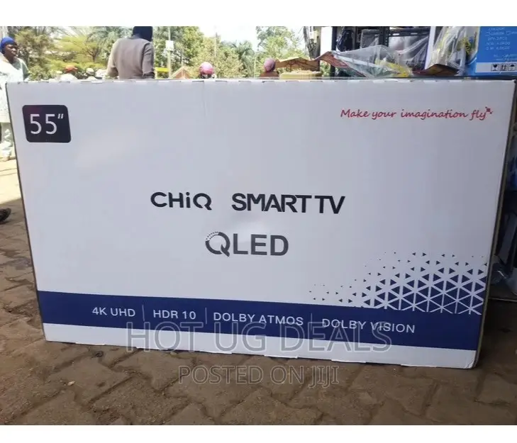 Chiq 55" Inch Uhd Led Smart Tv Youtube, Netflix
