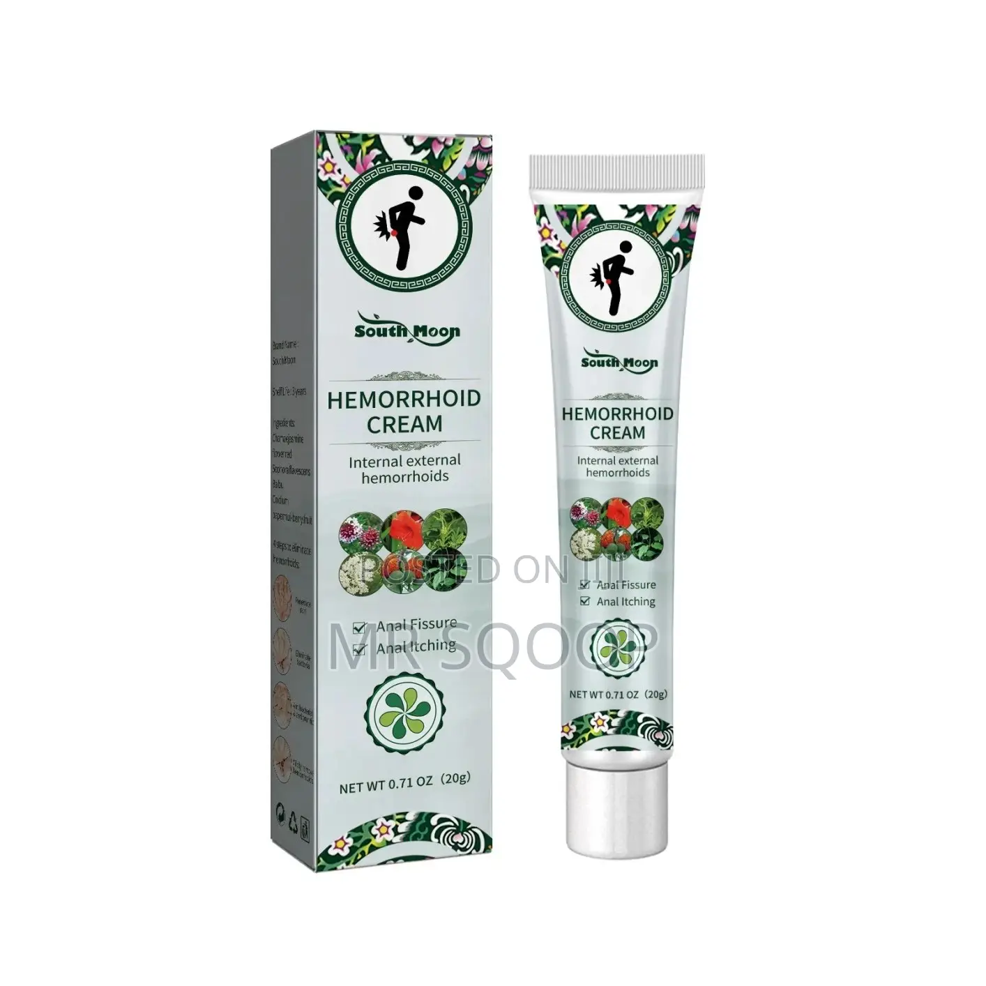 South Moon Hemorrhoid Cream – Fast Relief Piles Treatment 20g