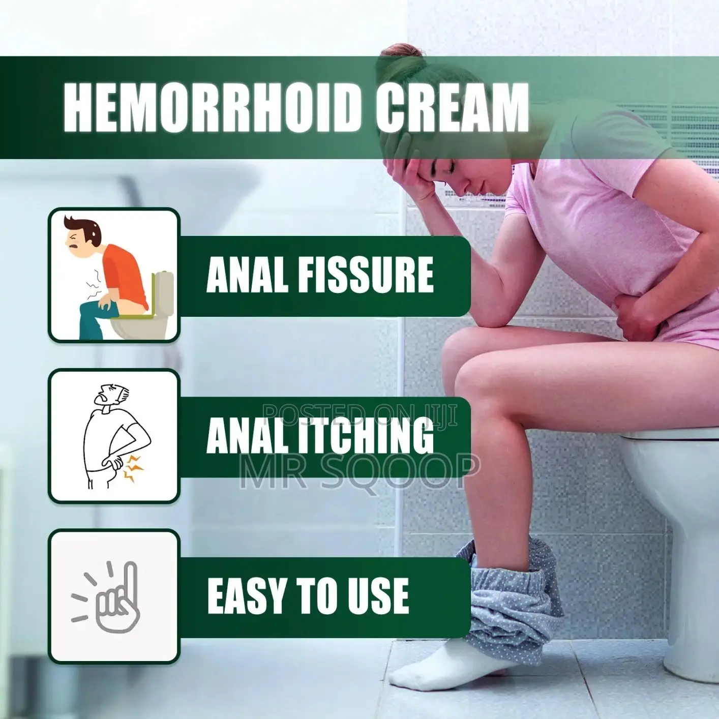 South Moon Hemorrhoid Cream – Fast Relief Piles Treatment 20g