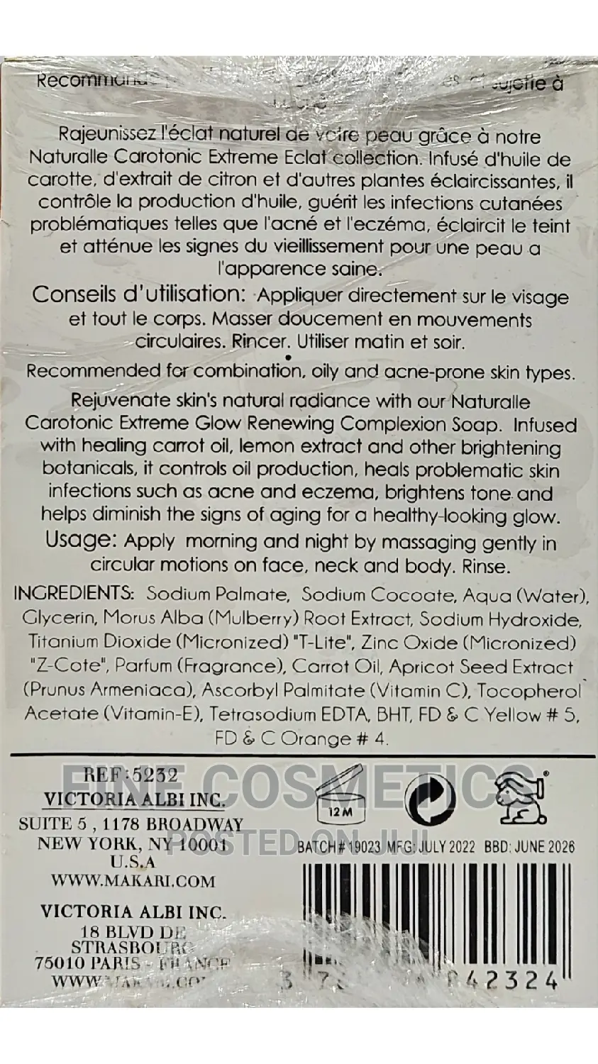 Original Makari Carotonic Extreme Brightening Skin Products