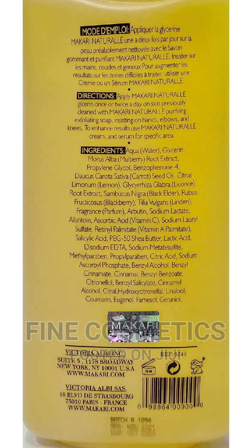 Original Makari Carotonic Extreme Brightening Skin Products