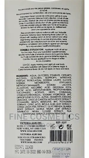 Original Makari Carotonic Extreme Brightening Skin Products