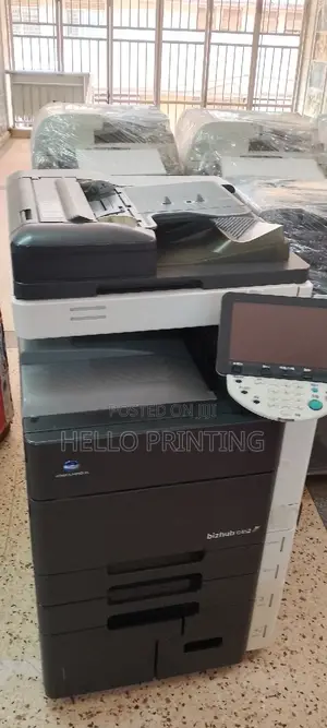 Bizhub 452, a Used Color Printer in Great Shape.