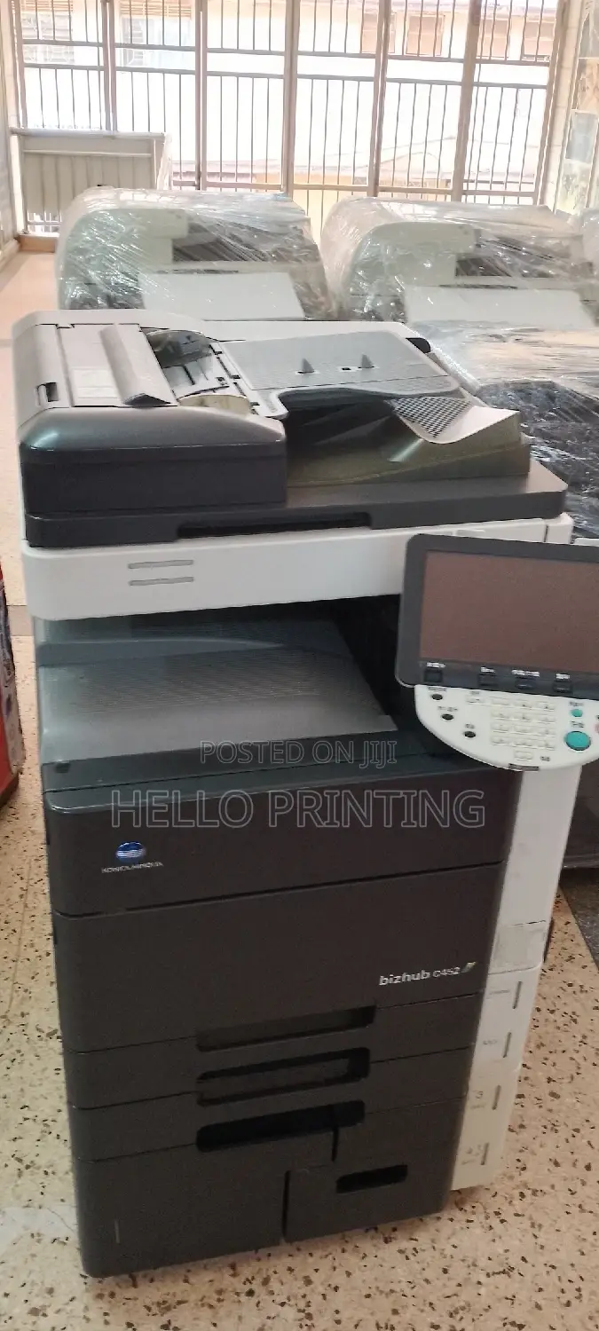Bizhub 452, a Used Color Printer in Great Shape.