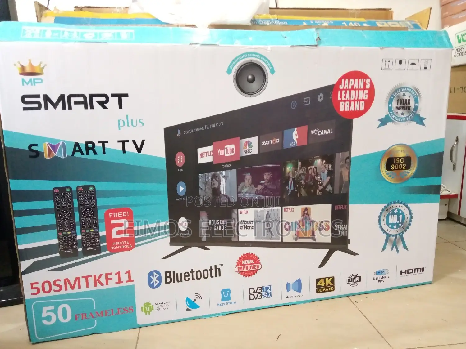 Smartplus Smart Android Digital Tv's 50"