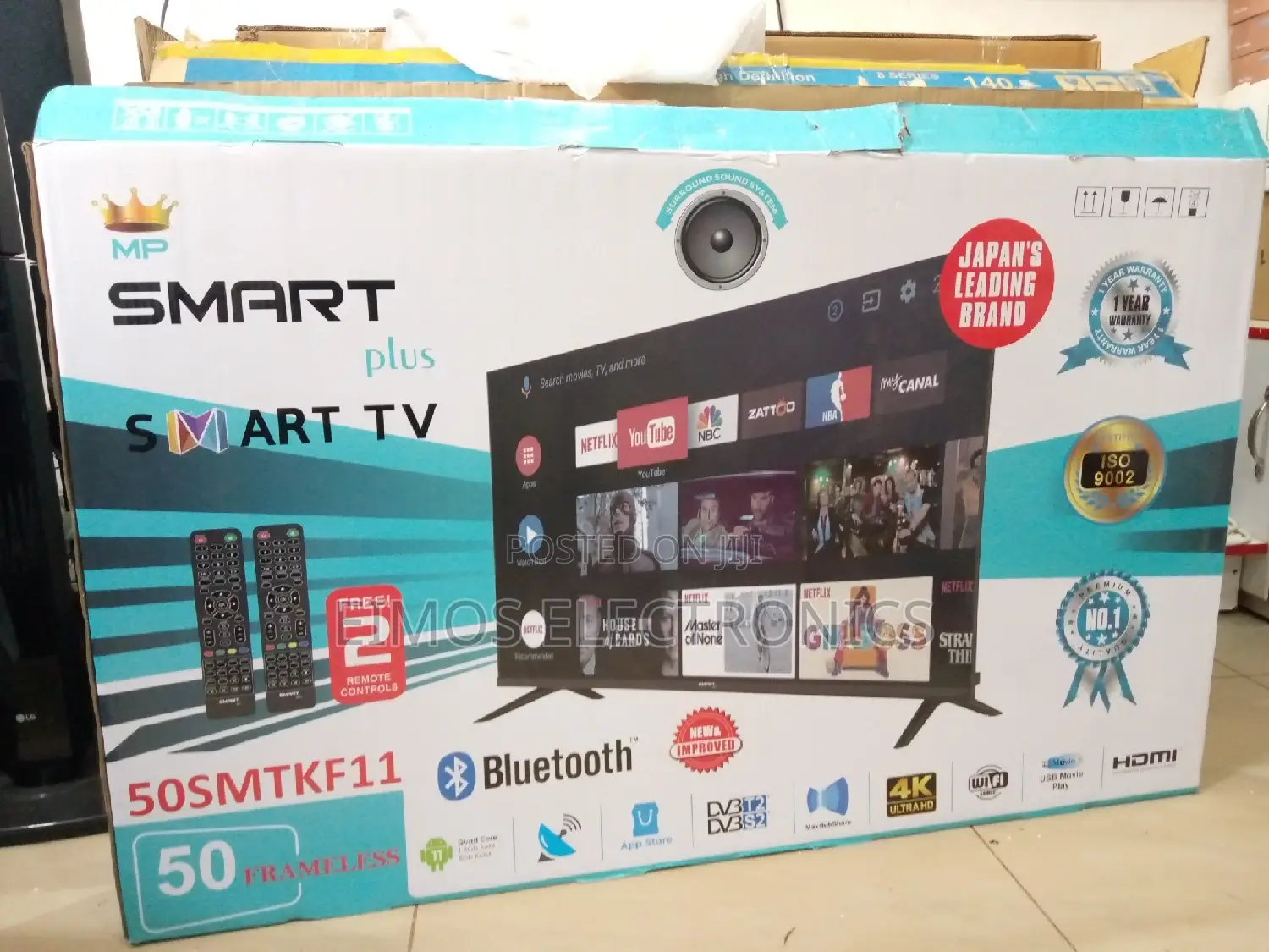 Smartplus Smart Android Digital Tv's 50"