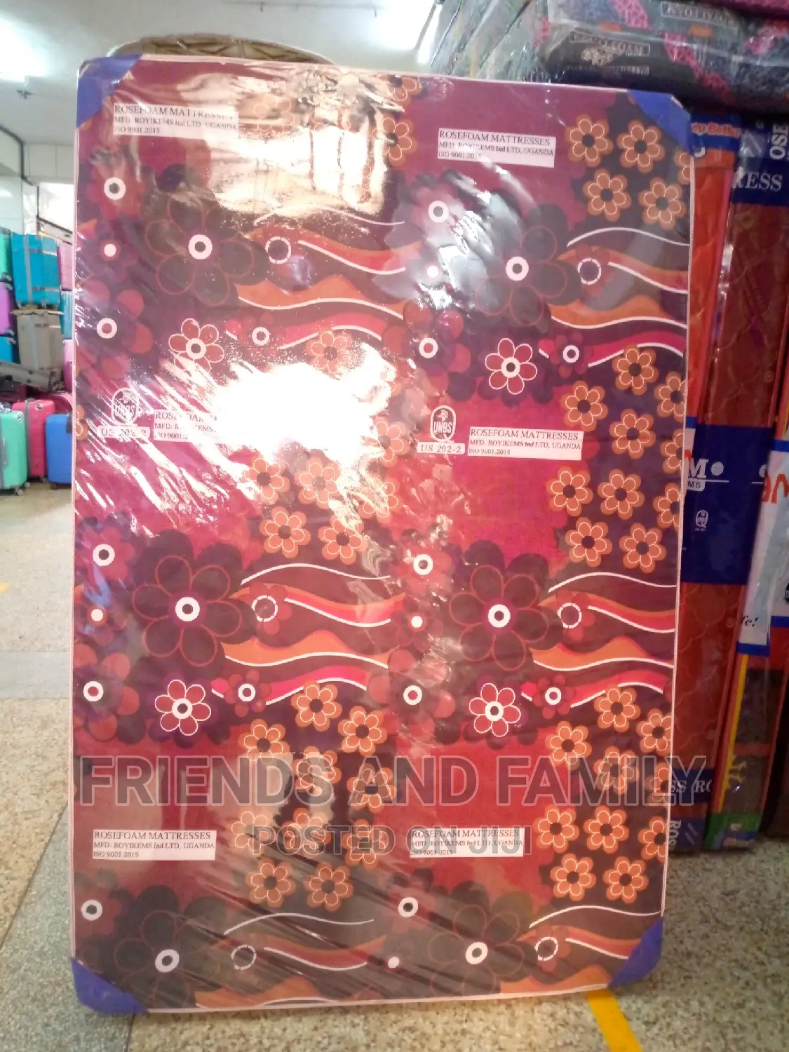 Rose Foam Mattress 6*4*6.Inches