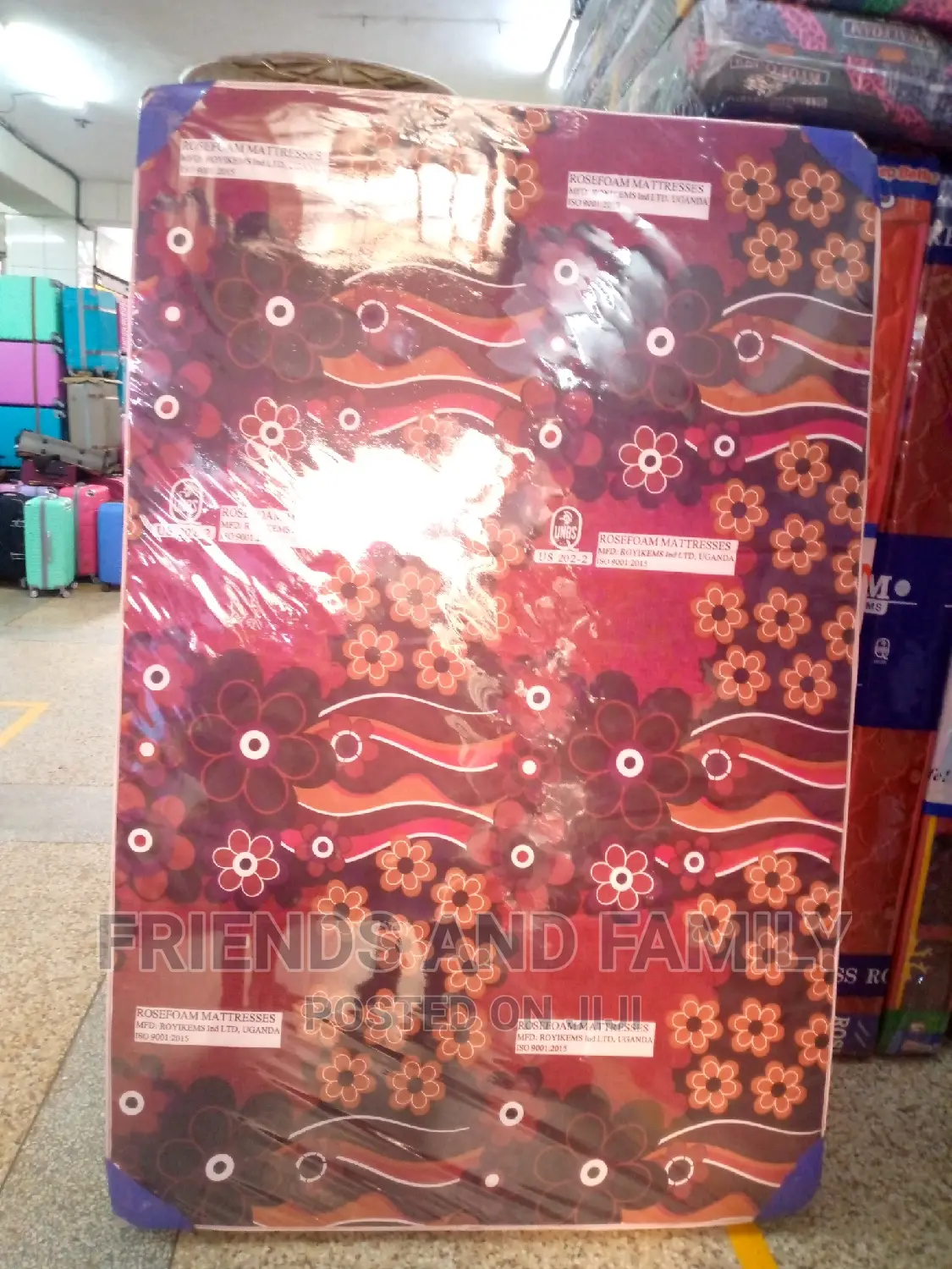 Rose Foam Mattress 6*4*6.Inches