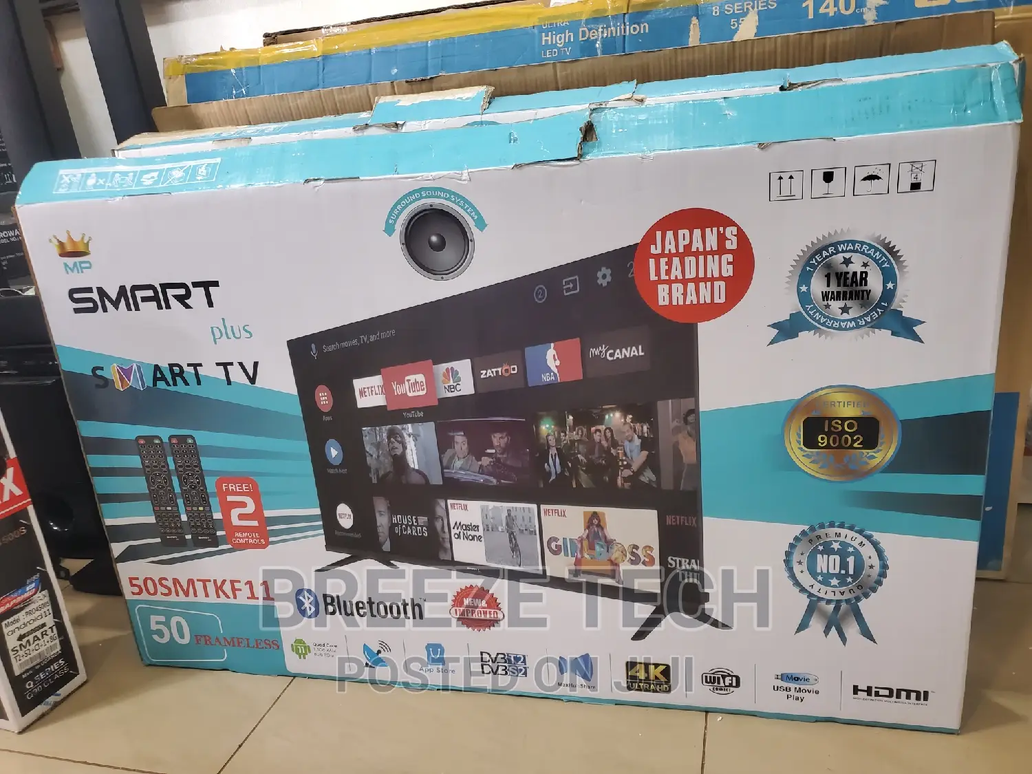 50" Inch Smart Tv Smartplus