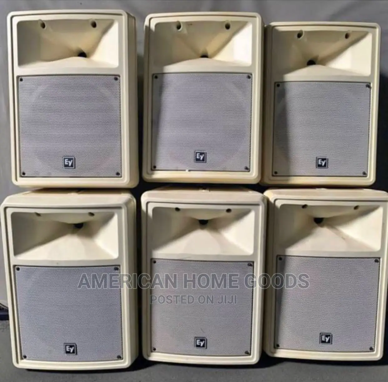 Pair of Electro-Voice Sx80t 175W Loud Speakers for Any Music