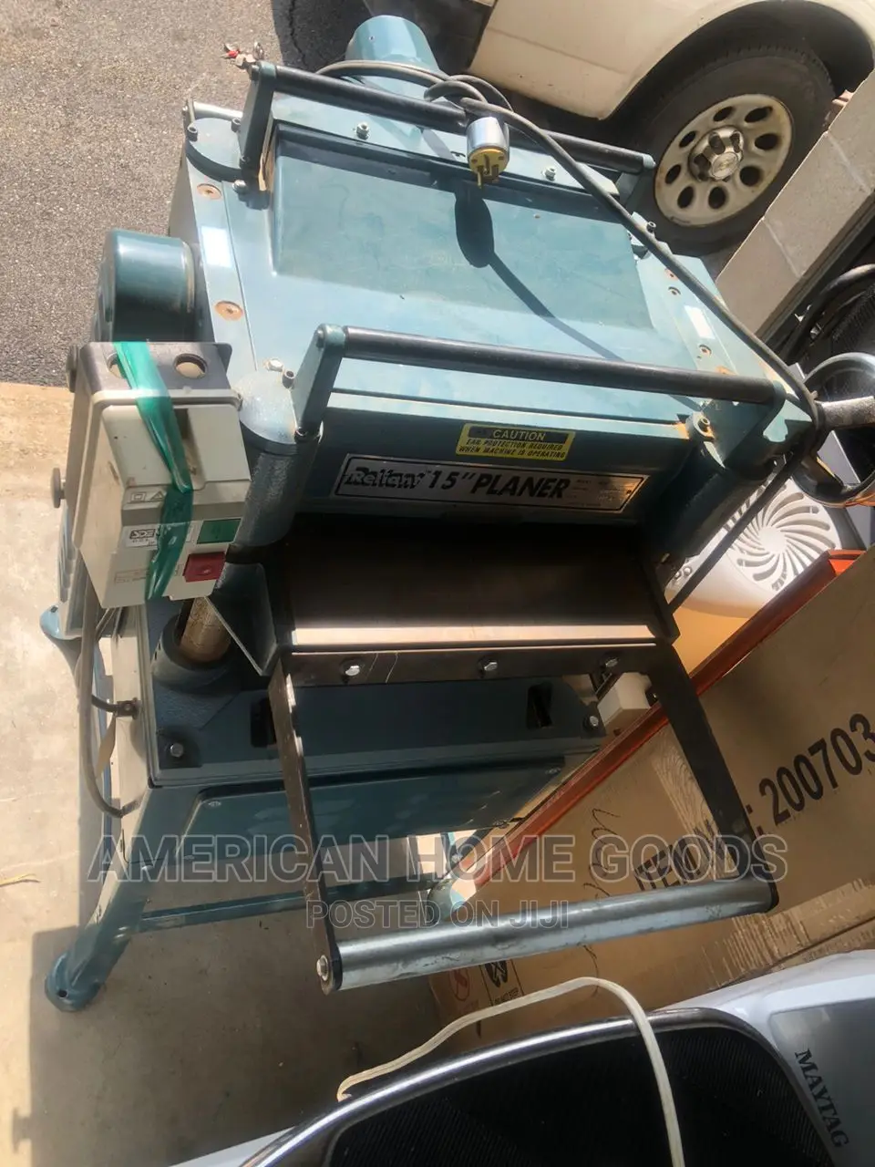 Reliant 15" Heavy Duty Planer 240volts, Vacuum, 1ph.