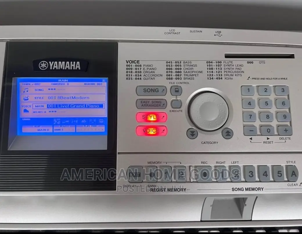 Yamaha DGX505, Professional 88 Key Portable Grand With Chair