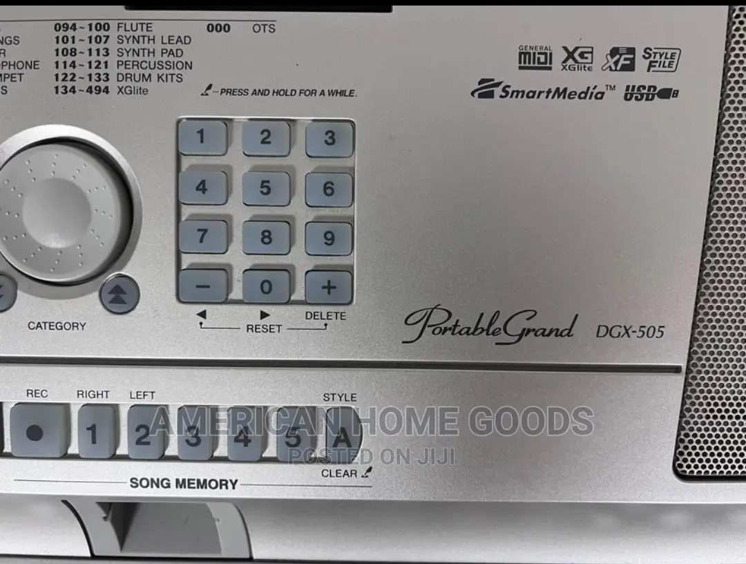 Yamaha DGX505, Professional 88 Key Portable Grand With Chair