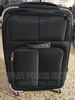 Original Cloth Suitcase.Medium.( Black)