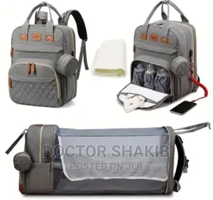 Multifunction Baby Diaper Bag Backpack and Bed