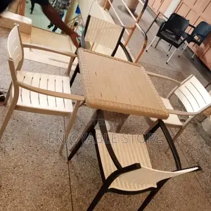 Plastic Table and Chairs