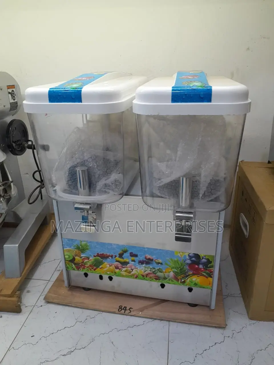 Commercial Double Chembers Juice/Beverage Dispenser Machine