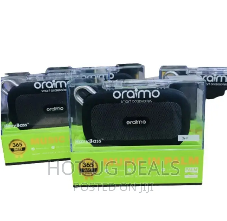 Oraimo Palm Ultra Bass Portable Waterproof Wireless Speaker