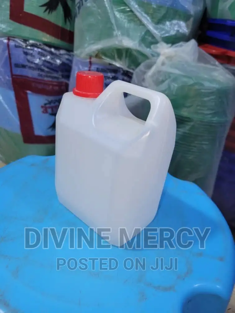 White Transparent JERRICAN 1litre