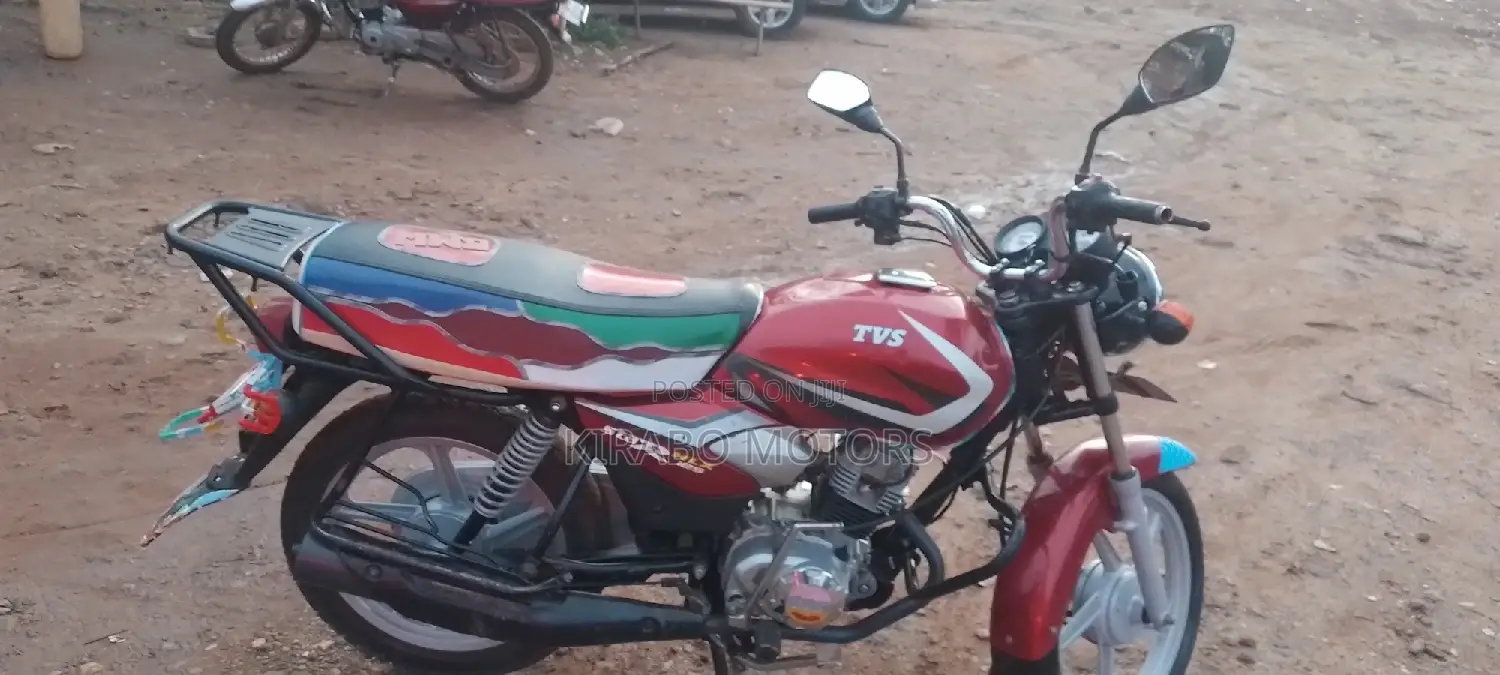 New TVS HLX 125 2023 Red