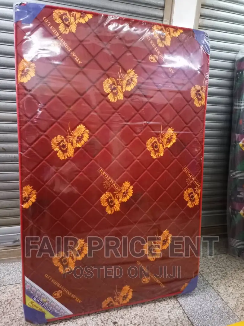 Royal Foam High Density.4x6x8inches.( Red)