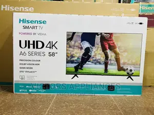 Hisense 58inch UHD Smart Tv Frameless Powered by VIDAA